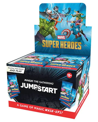 (Presale 5-25) Marvel Super Heroes Jumpstart Booster Display
