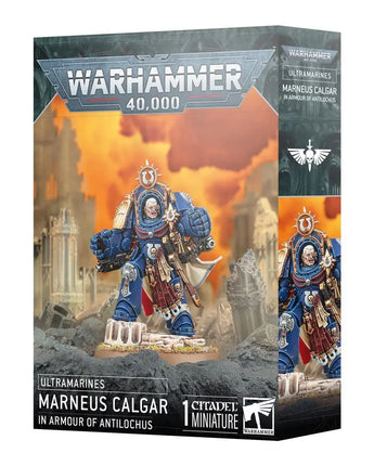 Ultramarines Marneus Calgar In Armour Of Antilochus