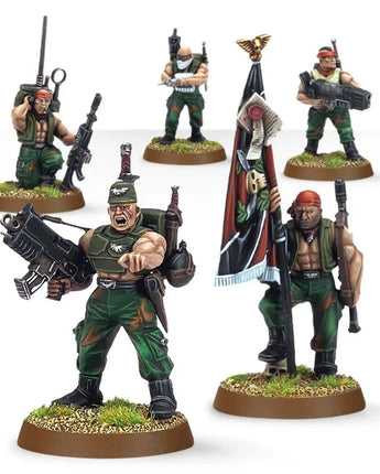 Astra Militarum Catachan Command Squad (Online Only)