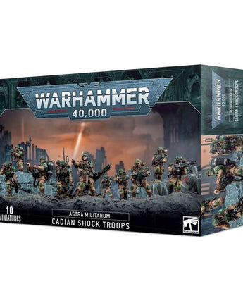 Astra Militarum Cadian Shock Troops