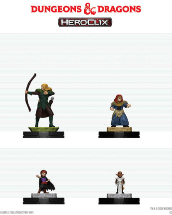 Heroclix 400 D&D: Adventuring Party 1