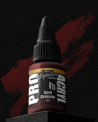 Pro Acryl: Matt Cexwish Series - Dark Crimson (22ml)