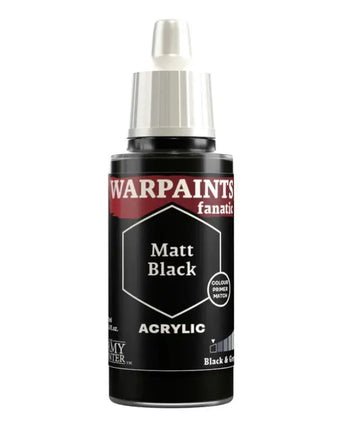 Warpaints Fanatic: Matt Black 18ml