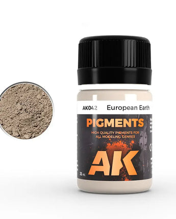 AK Interactive Europe Earth Pigment 35ml Bottle