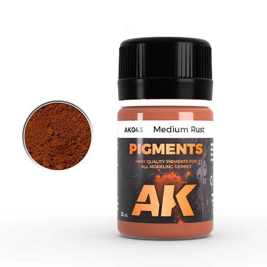 AK Interactive Medium Rust Pigment 35ml Bottle