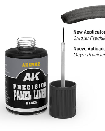 Panel Liner Precision Black