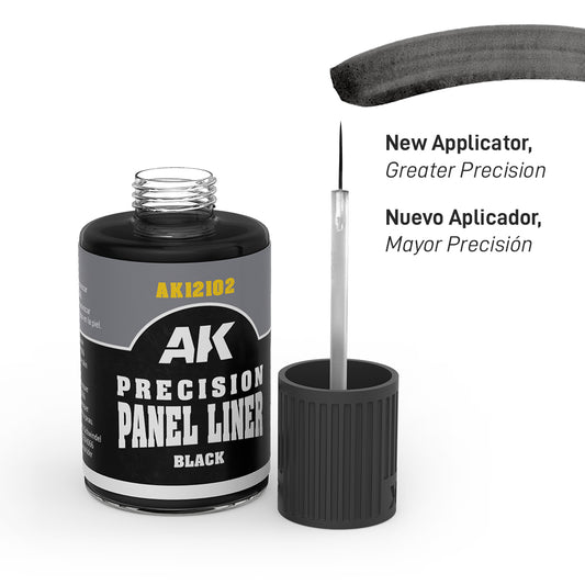 Panel Liner Precision Black