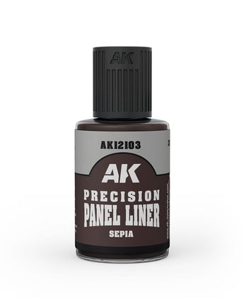 Panel Liner Precision Sepia