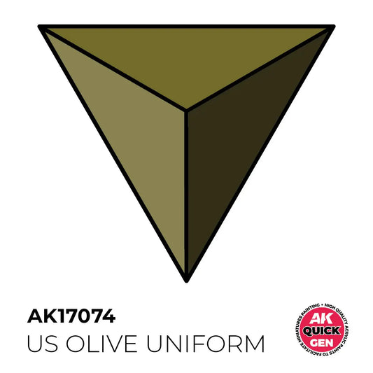 Quick Gen Contrast: US Olive Uniform