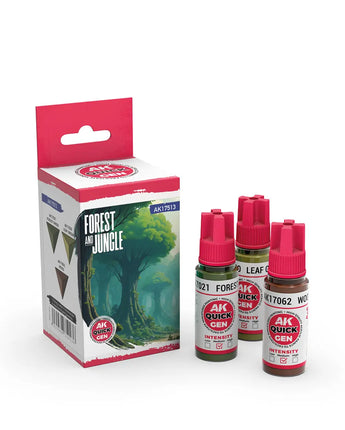 Quick Gen Contrast: Forest and Jungle (3 Colors) Set
