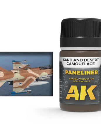 Paneliner For Sand And Desert Camouflage 35ml