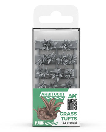 AK Interactive: Basing Bits - Grass Tufts