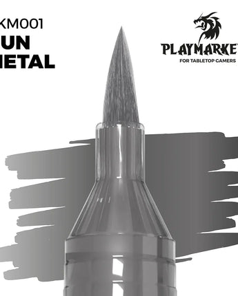Playmarkers Acrylics: Gun Metal