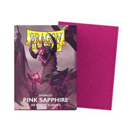 Dragon Shield 100ct Matte Sparkles - Pink Sapphire