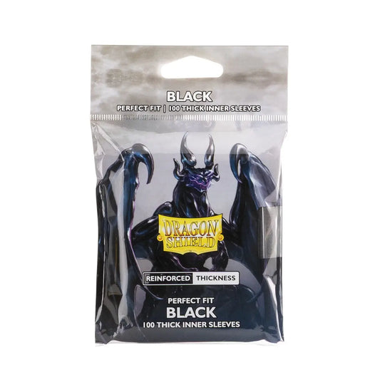Dragon Shield Perfect Fit Standard Thick Inner Black 100ct