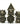 Warrior's Flail: Bronze - Metal RPG Dice Set