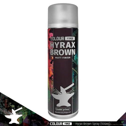 Colour Forge Spray Primer - Hyrax Brown