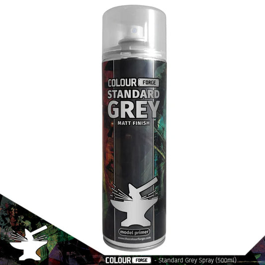 Colour Forge Spray Primer - Standard Grey
