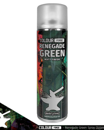 Colour Forge Spray Primer - Renegade Green