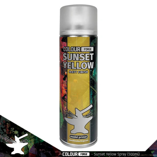 Colour Forge Spray Primer - Sunset Yellow