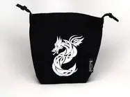 Easy Roller Self-Standing Large Dice Bag - Celtic knot Dragon
