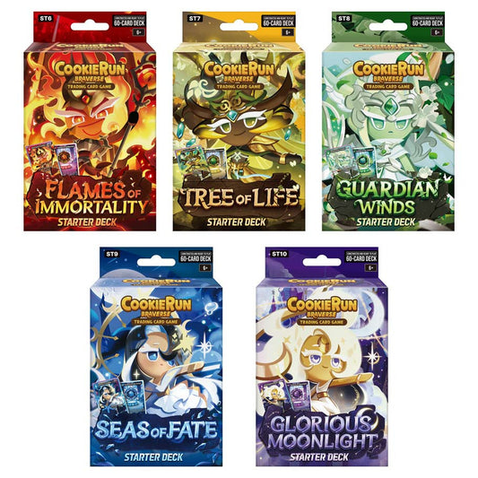 CookieRun TCG: Legendary Cookie Starter Decks