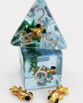 Goldfish RPG Inclusion Dice Set