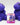 Purple T-rex RPG Inclusion Dice Set