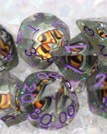 Venom Dragon Eye RPG Dice Set