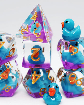 Duck on the Pond RPG Dice Set