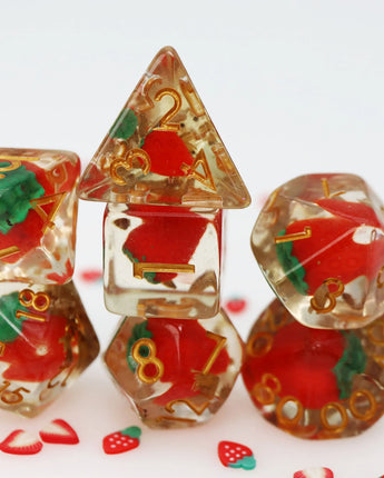 Wild Strawberries RPG Dice Set