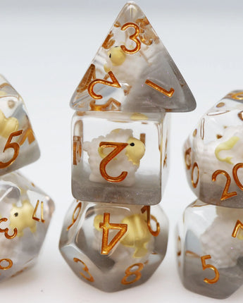 Golden Fleece RPG Dice Set