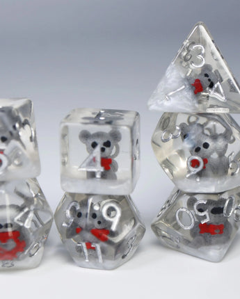 Distinguished Gentleman Teddy RPG Dice Set