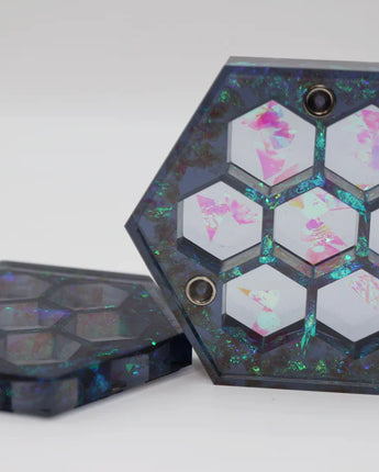 Sharp Edge Resin Dice Vault - Galactic Dreams (Galaxy)