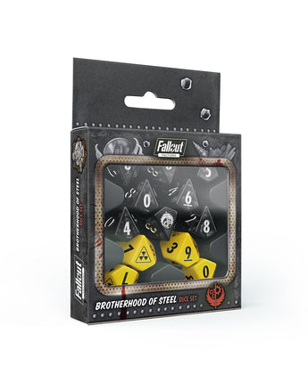 Fallout Factions: Dice Set - Brotherhood of Steel