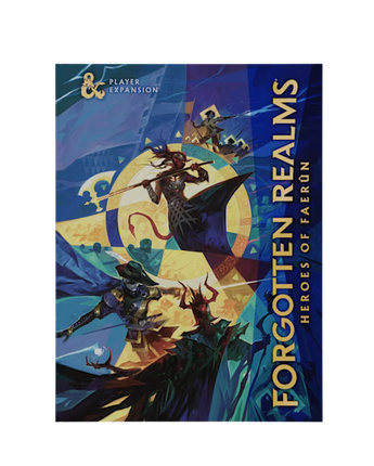 D&D Forgotten Realms: Heroes of Faerun Alternate Hard Cover