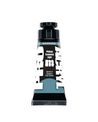 Pro Acryl Expert Acrylic Paints - Phthalo Turquoise Light