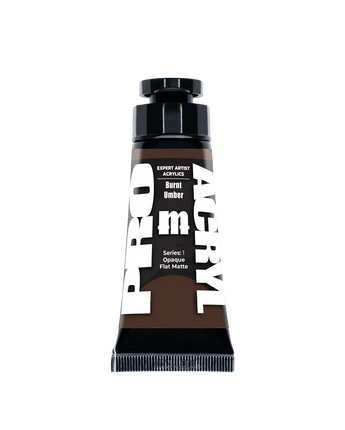 Pro Acryl Expert Acrylic Paints - Burnt Umber 007