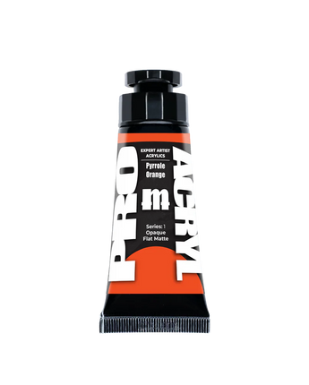 Pro Acryl Expert Acrylic Paints - Pyrrole Orange 006