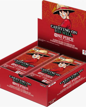 One Piece Carrying On His Will Booster Display (OP-13)