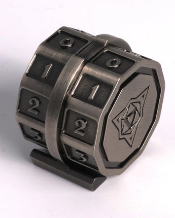 Lifelink Counter V2 (Metal) - Battleworn Silver