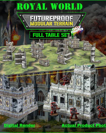 FutureProof Modular Terrain Set - Premium Fully Painted