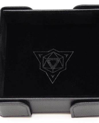Magnetic Square Tray (Die Hard Dice) - Black