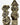 Crossed Swords: Timeworn Sword - Metal RPG Dice Set