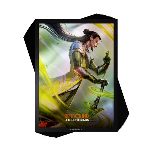 Riftbound Art Sleeves: Master Yi, Wuju Master (Unleashed)
