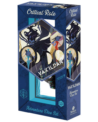 Vox Machina Adventure Dice - Vax’ildan