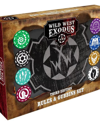 Wild West Exodus 3rd Edition Rules & Gubbins Set - English
