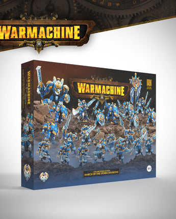 Warmachine ygnar Storm Legion Army Box - March of the Storm Divisions