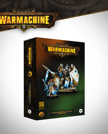 Warmachine Constance Blaize and Gallant (HIPS)
