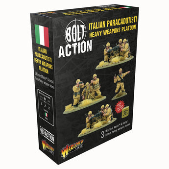 Bolt Action Italian Paracadutisti Heavy Weapons Platoon